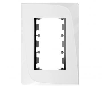 Placa + Bastidor 2X4 Tendenza Branco Pezzi