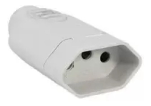 Plugue Femea Modello (2P+T) 20A 250V~ Cinza Pezzi