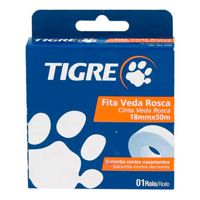 Fita Veda Rosca 18mmx50m Tigre