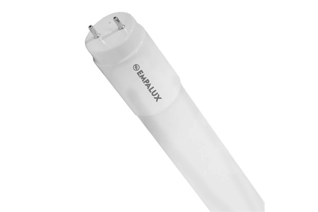 Lâmpada Tubular LED10w 60cm 6500k Empalux Bulbo T8