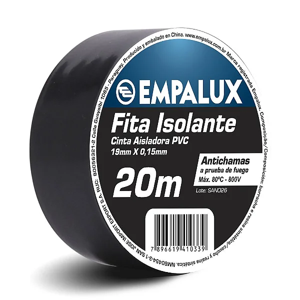 Fita isolante Empalux 20m