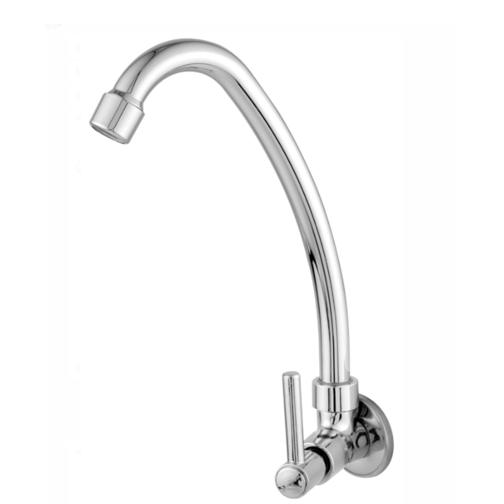 Torneira Cozinha parede cromada