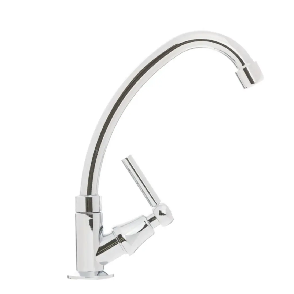 Torneira cozinha bancada cromada