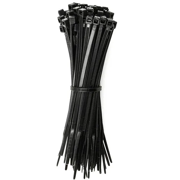 Abraçadeira Nylon 300x4,8 preta pacote c/100