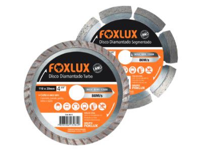 Disco Diamantado Liso 4 3/8 110 X 20 mm