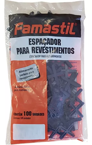 Espacador Cruzeta 4,0mm Famastil C/100