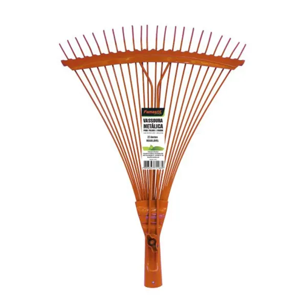 Vassoura Metal 22D Arame REG C/ Cabo