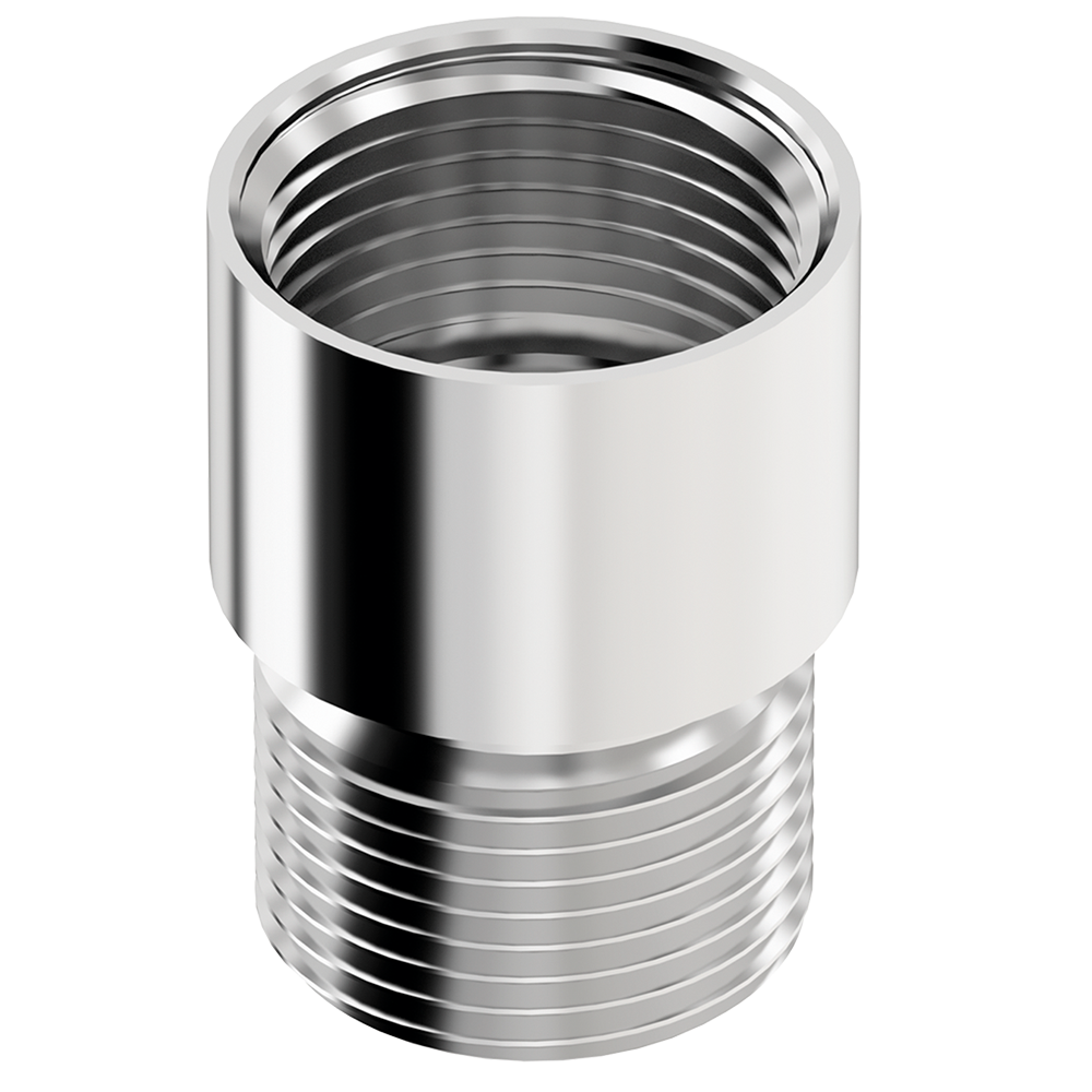 Extensao De Latao Cromado - Rosca Macho X Femea 3/4" X 20 Mm Censi