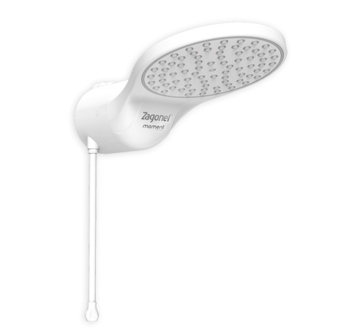 Ducha Moment Eletronica 7500W 220V Branco Zagonel