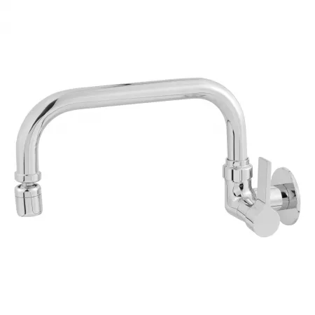 Torneira bic.mov.hor.pared.cromada 1/2