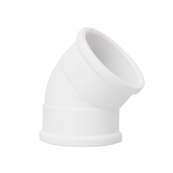 Joelho 45º Esgoto 40 mm - Plastilit