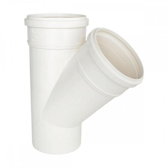 Juncao de Reducao 90º Esgoto SN DN 100 X 75 mm - Plastilit