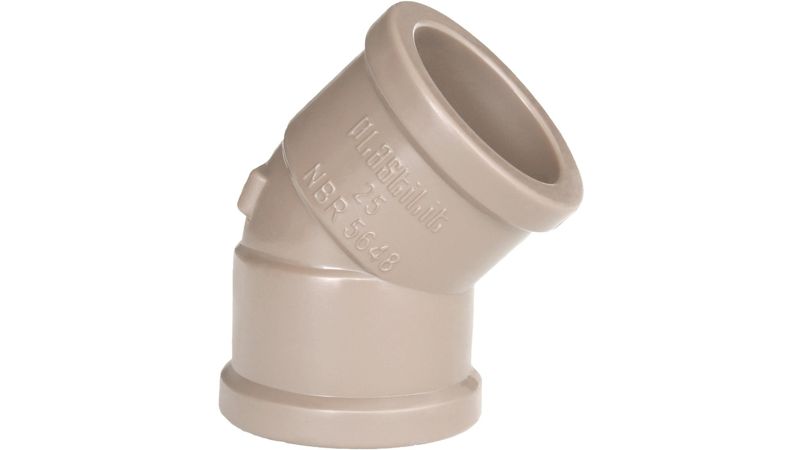 Joelho 45º Soldavel de 25 mm - Plastilit