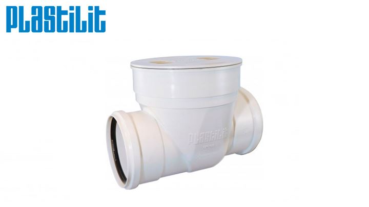 Valvula de Retencao Esgoto DN 100 mm - Plastilit