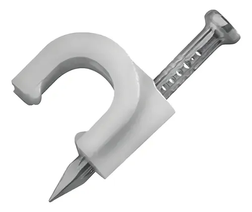 FIXA FIO COAXIAL - RG6 - C/PREGO GALV