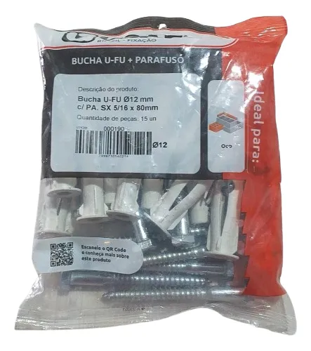 [000176] Bucha 10 mm U-BS c/PA. CH 6,00 X 60 mm  