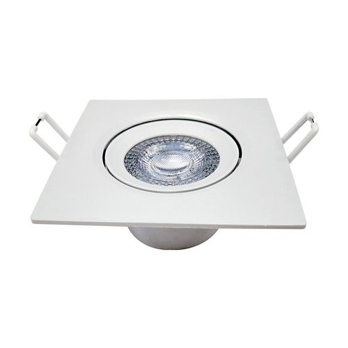 Spot Led 7W Quadrado 3000K Bivolt