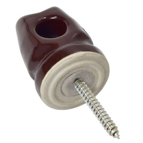 Isolador Pimentao Porcelana 54X72mm FoxLux