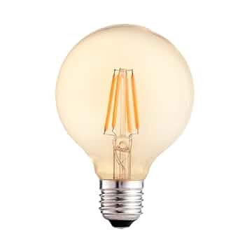 Lâmpada Filamento E27 (G95 Globo) 4W Biv FoxLux