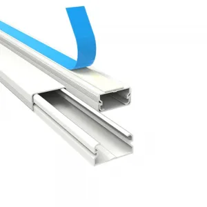 Canaleta C/ Dupla Face S/ Div. Branco 20 mm X 10 mm X 2M Conduteck