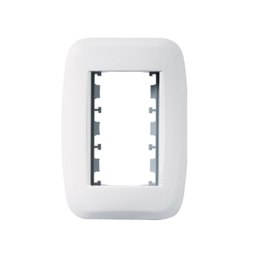 Placa + Bastidor 2X4 Classica Branco Pezzi