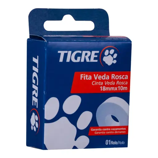 Fita Veda Rosca 18mmx10m Tigre