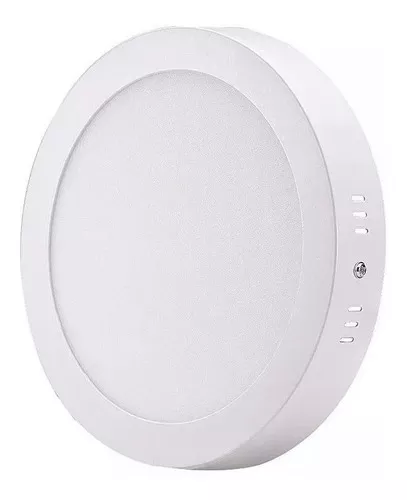 Painel Led 12w Redondo Sobrepor 170x170mm - 6000k Empalux