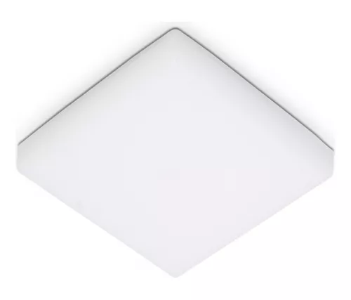 Painel Led 18w Borda Infinita Quadrada Sobrepor 120 mm x 120 mm 6500k Empalux