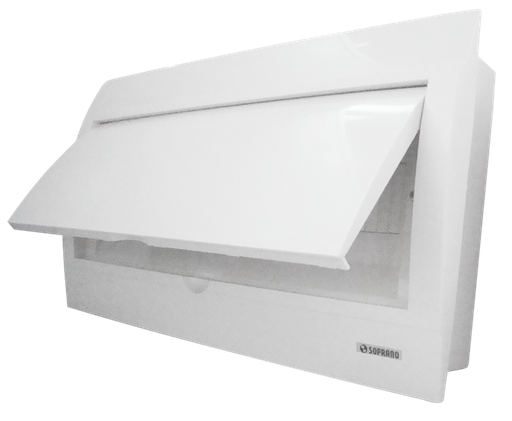 Quadro Distribuição Sobrepor 18 iec-pb Soprano