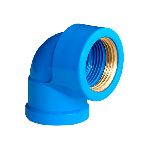 Joelho 90º azul bucha latao 25x3/4" Pietrobon