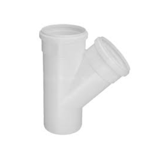 Junção simples Y esgoto 75 mm Pietrobon