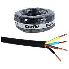Rolo Cabo PP 4 vias x 1,5 mm 100m Corfio