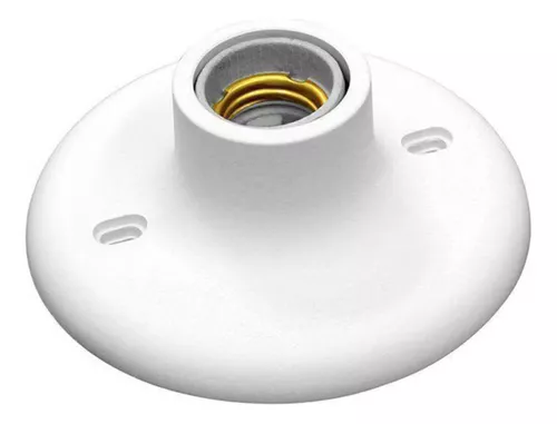 Plafon 100w 250v~ Branco Economico Ilumi