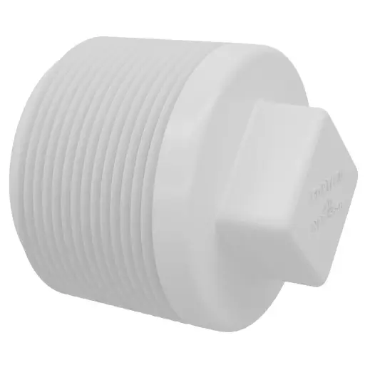 Plug branco roscável 1/2" Pietrobon