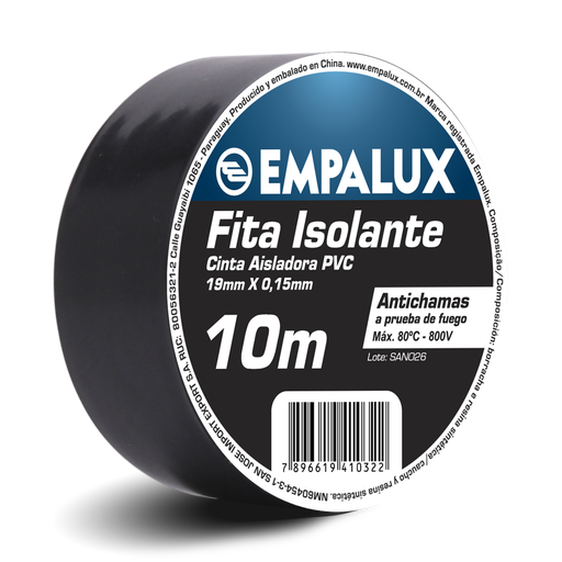 Fita isolante Empalux 10m