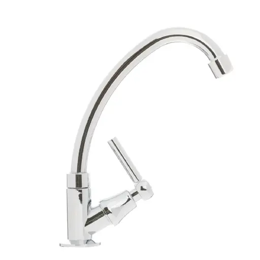 Torneira cozinha bancada cromada
