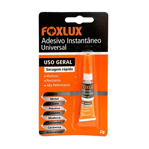 Adesivo Instant. Univ. 2g Blister 1 UN