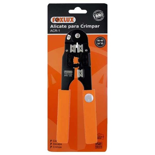 Alicate Crimpar Acr1 N 8 P/cabo DE Rede