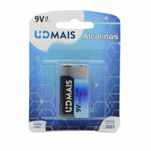 Bateria Alcalina 9V Blister C/1 Foxlux