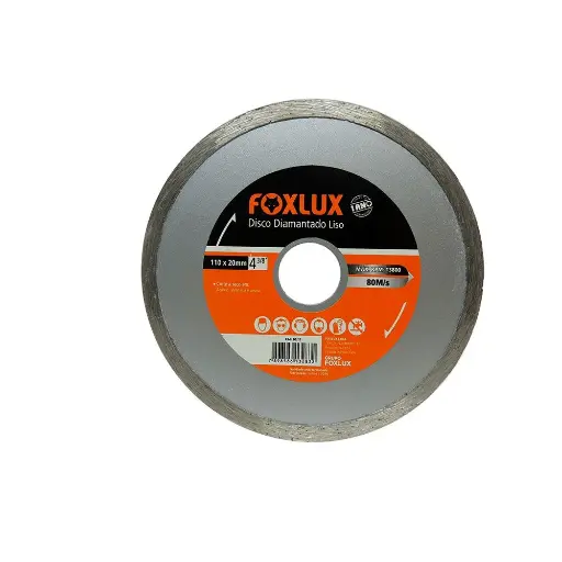 Disc Diam. Liso Porcel. 4 3/8" 110 x 20 mm