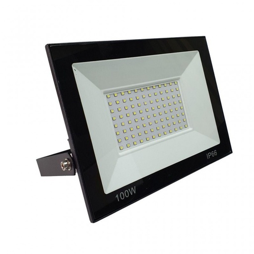 Refletor LED 100w 6500k Preto Bivolt FX