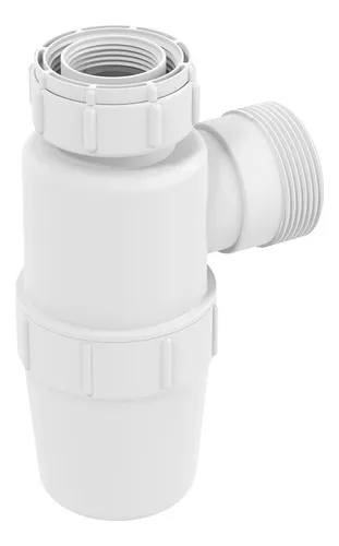 [7174-01001] Copo Branco Horizontal Para Sifao Tubo Extensivel Censi