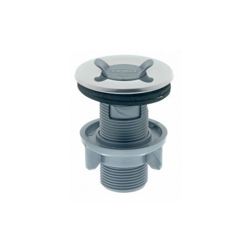 [7235-1] Valvula Para Lavatorio 7/8" Com Acabamento Em Aco Inoxidavel Censi