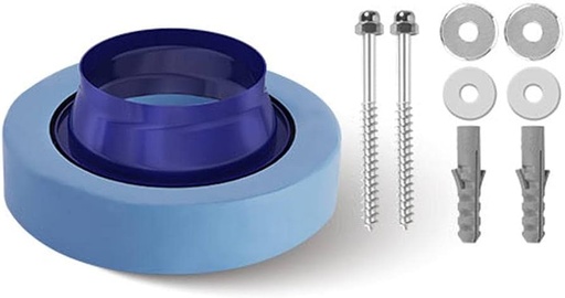 [7491-1] Anel De Vedacao Para Bacia Sanitaria - Com Guia E Conjunto De Fixacao Censi