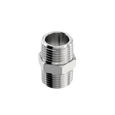 [85001-03001] Niple Duplo De Latao Cromado - Rosca 1/2" Censi