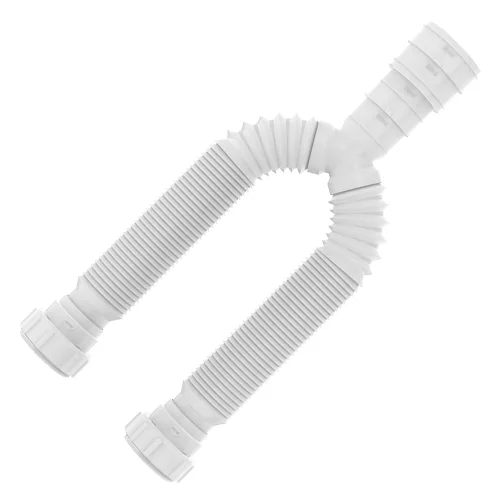 [1083] Sifão Extensivo Universal Duplo 720 mm BR Cipla Branco