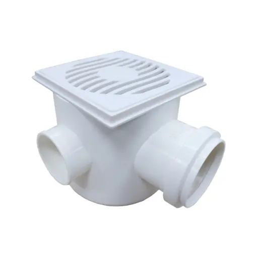 [5420] Caixa Sifonada .PORTA-GR.QUAD.SIMP.100X100X50