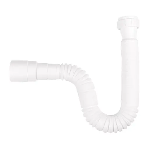 [25007001] Sifão Tubo Extensivo Universal Simples Branco Autosservico - Plastilit