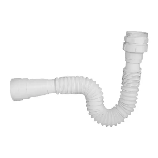 [25007006] Sifão Tubo Extensivo Universal Longo Branco Autosservico - Plastilit