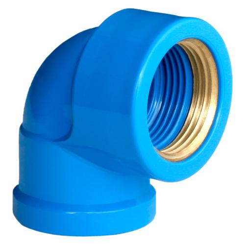 [20104001] Joelho 90º Soldável C/ Bucha de Latão Lr De 20 mm X 1/2" - Plastilit